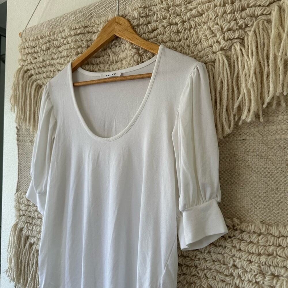 Frame Puff Sleeve Top - Picture 2 of 6
